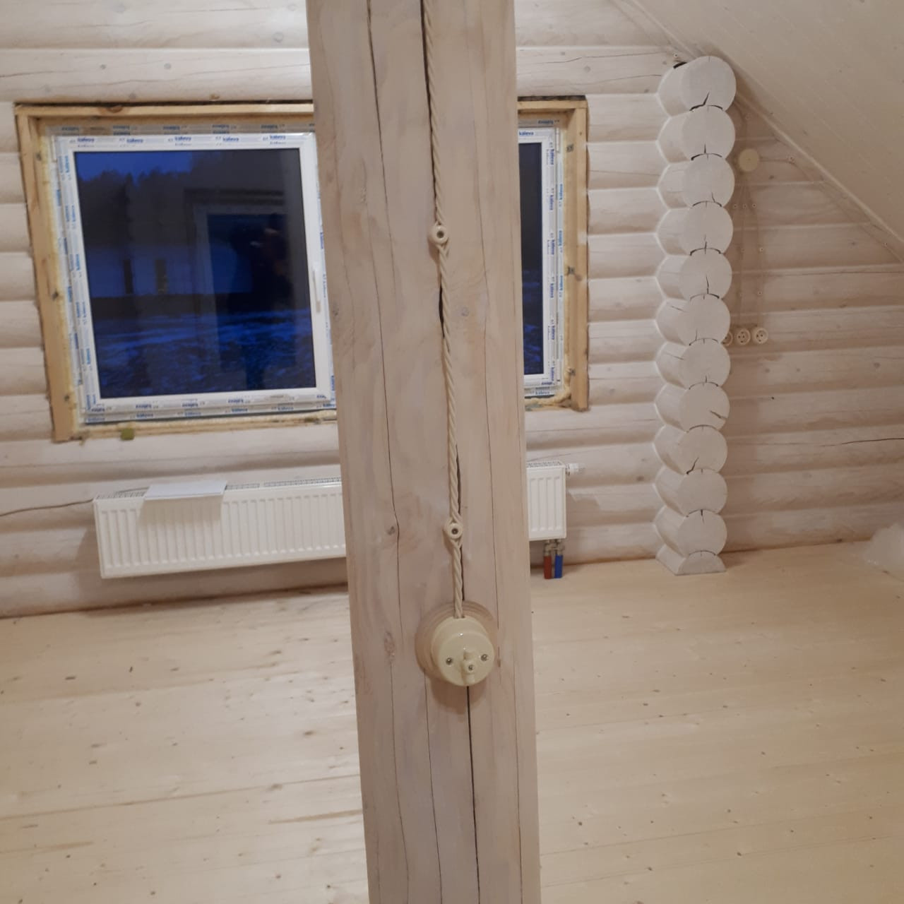 Монтаж электрики в ретро стиле