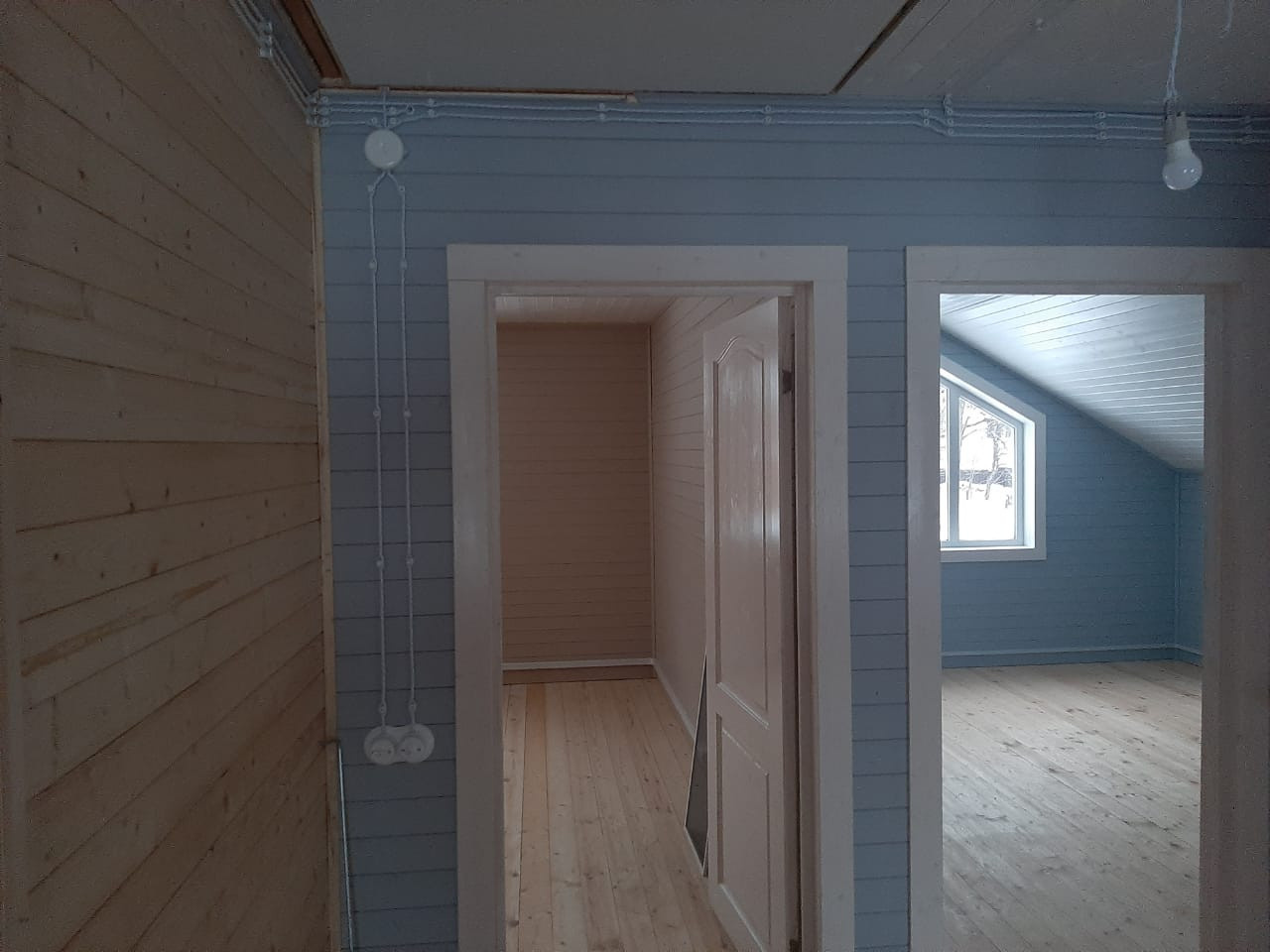 Монтаж электрики в ретро стиле