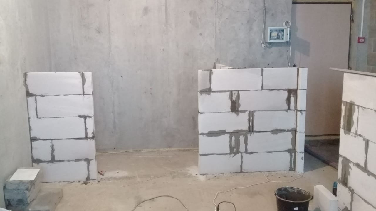 Монтаж межкомнатных перегородок