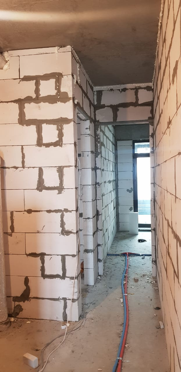 Монтаж межкомнатных перегородок