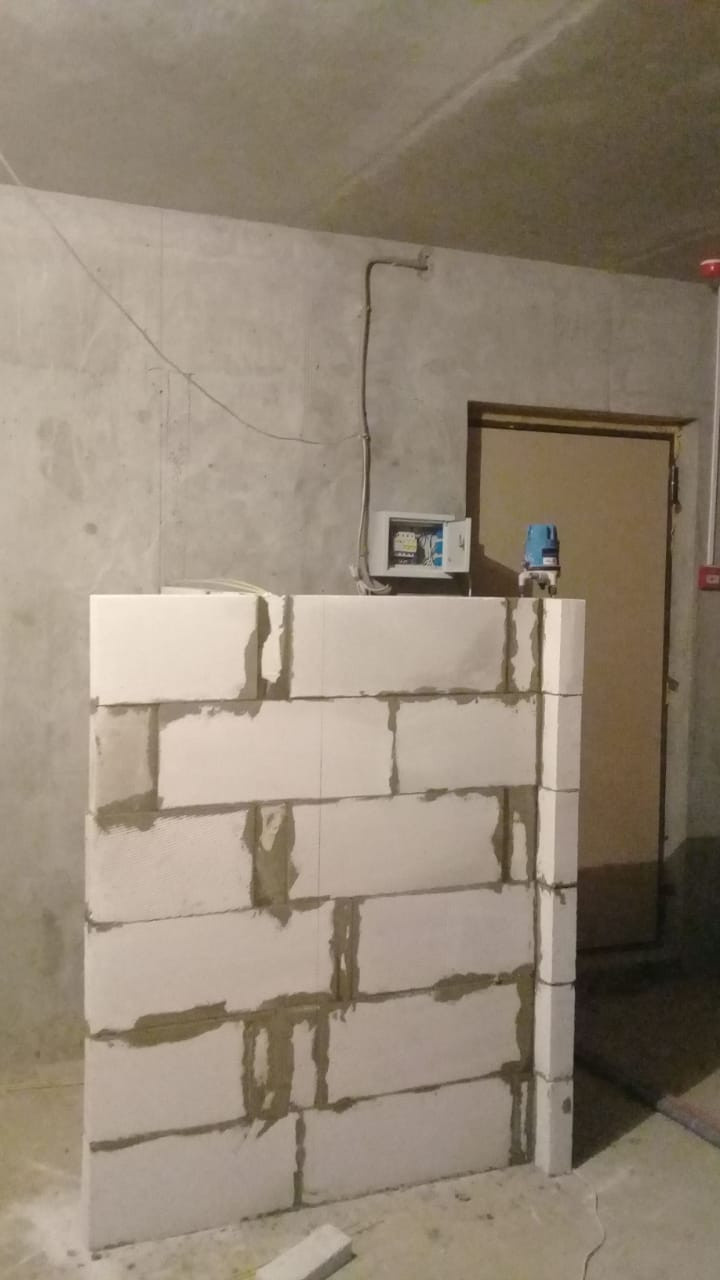 Монтаж межкомнатных перегородок