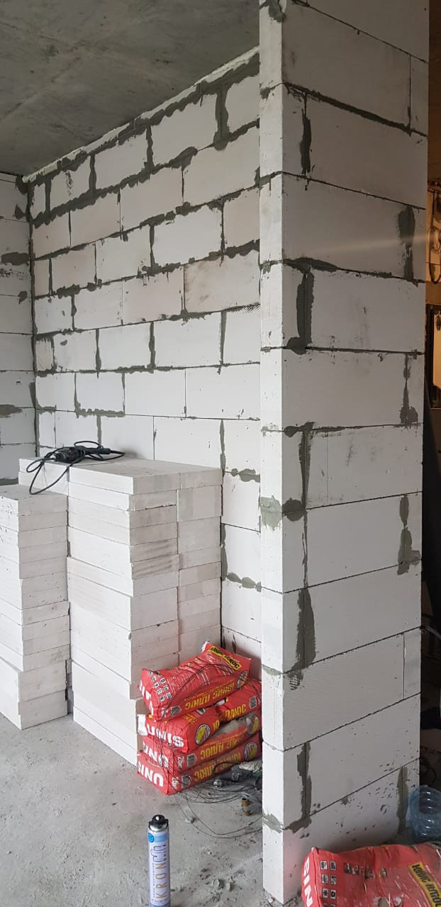 Монтаж межкомнатных перегородок