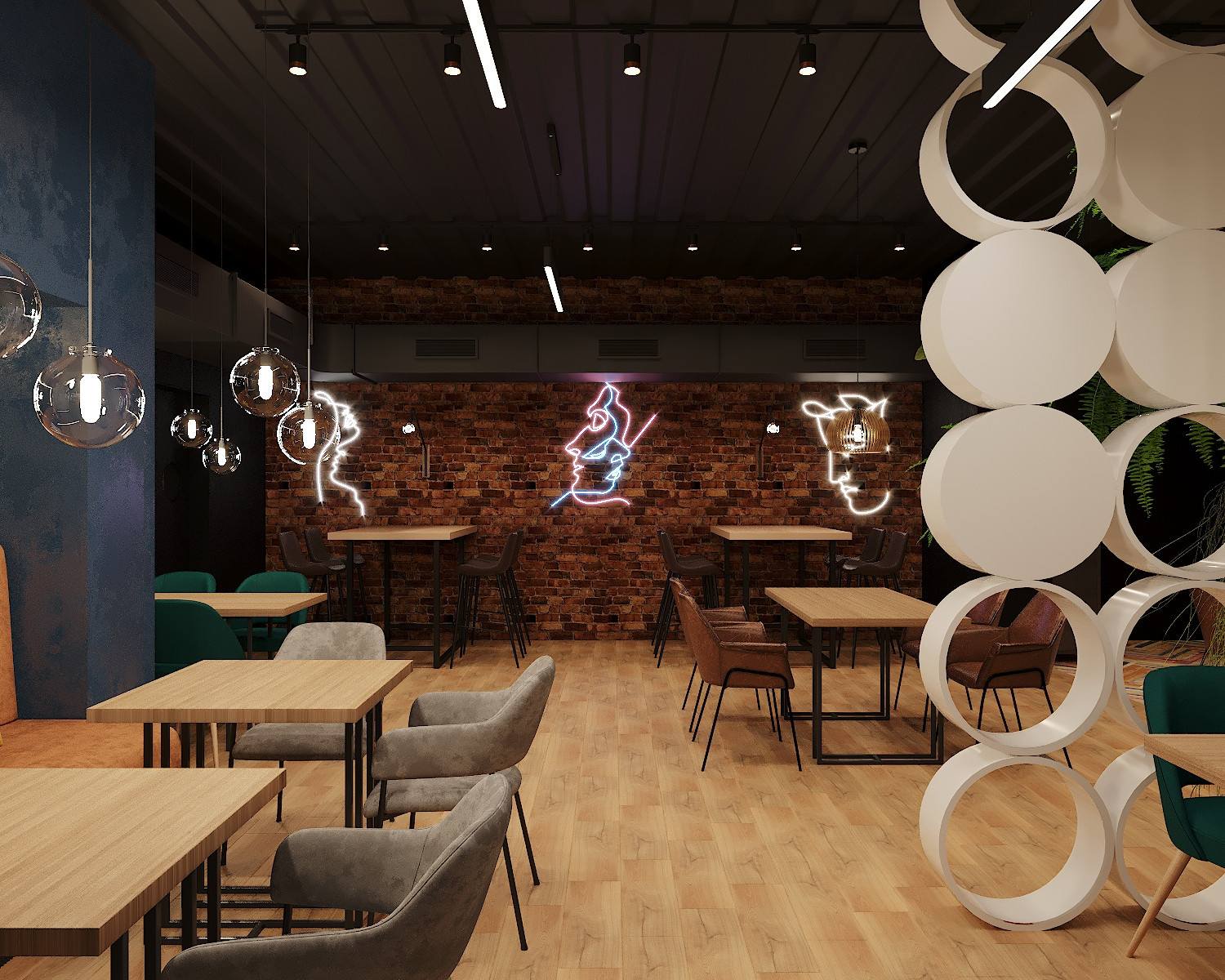 Дизайн- проект для Central Bar