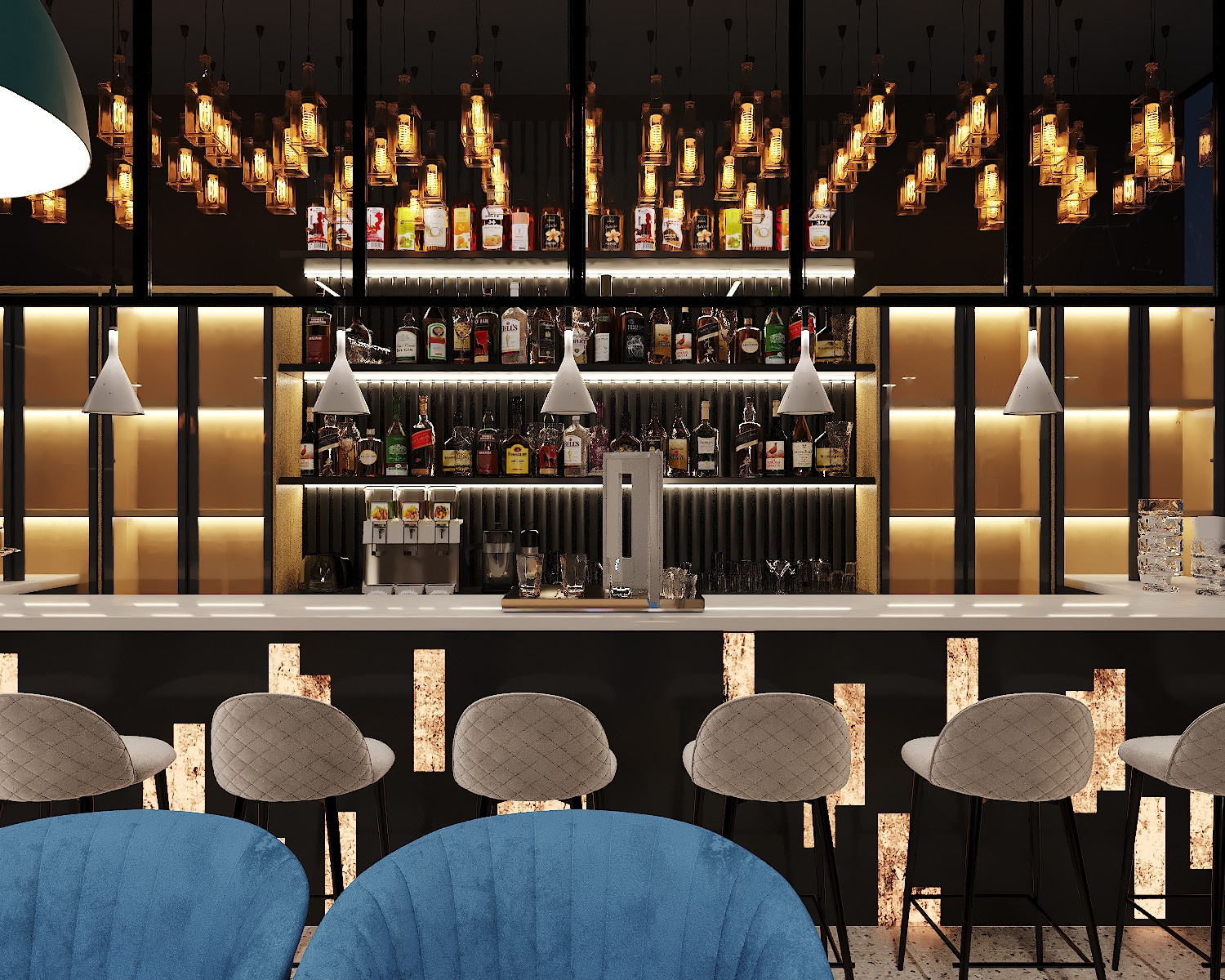 Дизайн- проект для Central Bar