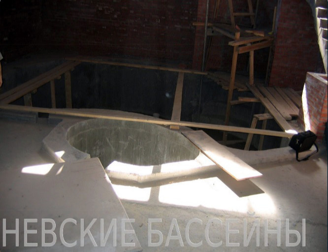 Домашний бассейн в городе Пушкин