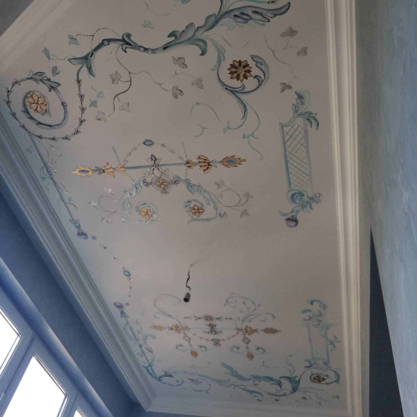 Роспись потолка