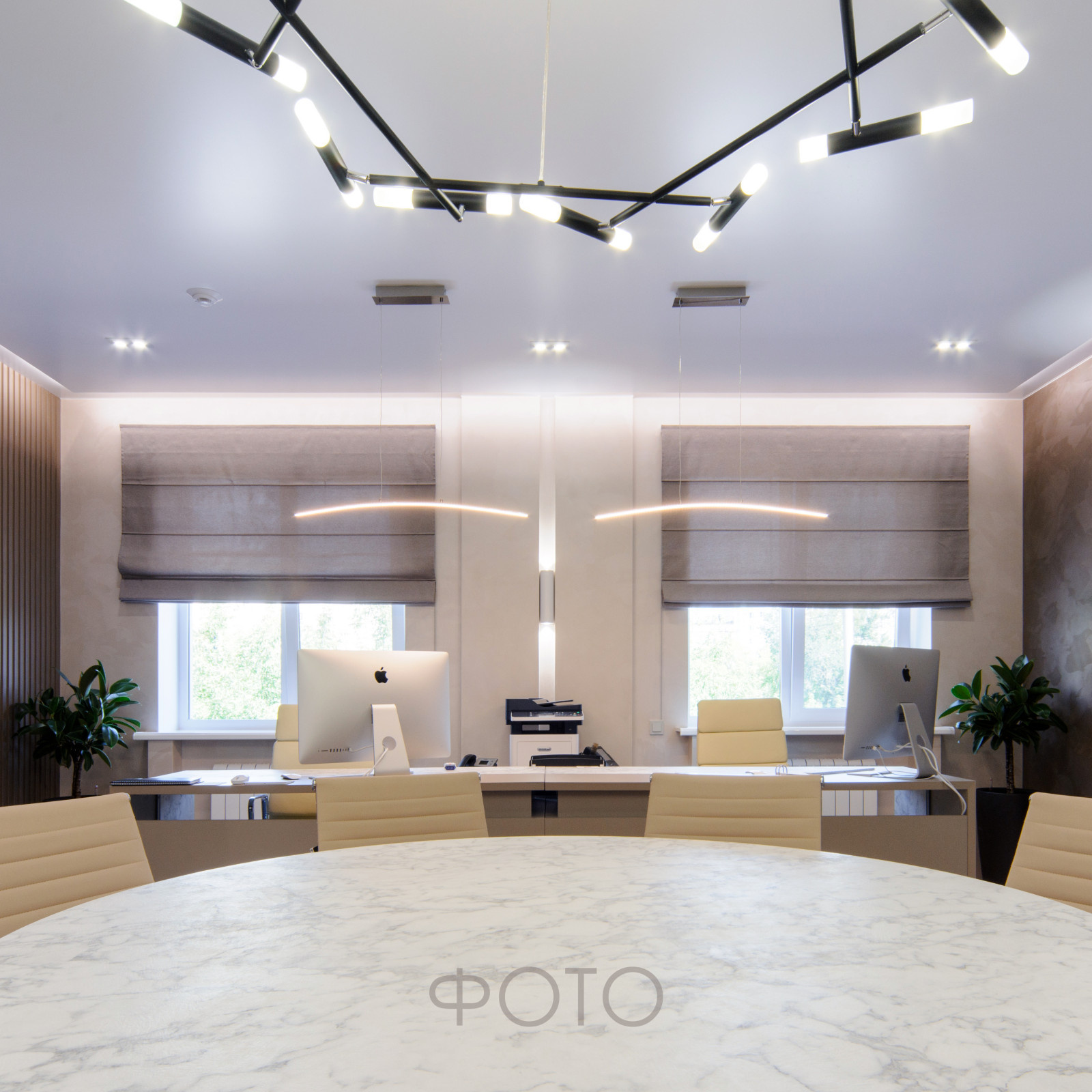 Дизайн интерьера офиса (182 кв.м.)