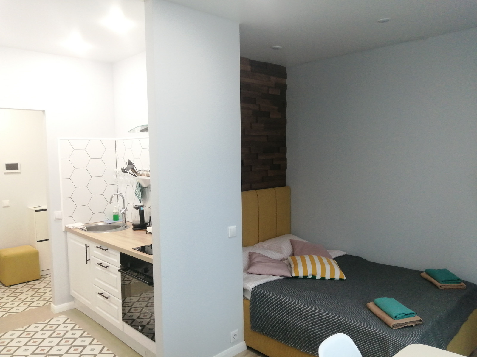 Ремонт студии под ключ, Легенда на Комендантском