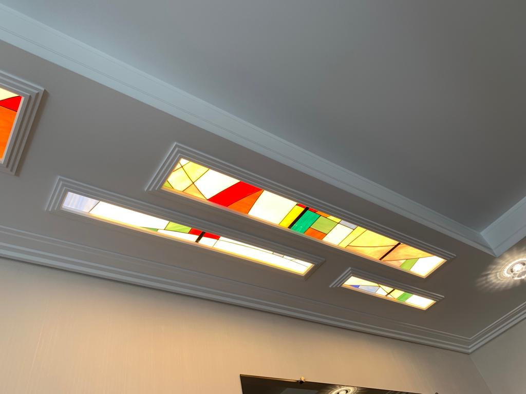 Авторские витражные панно для интерьера