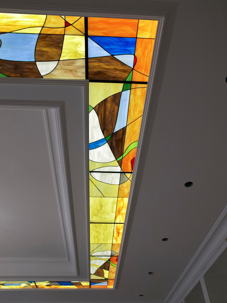 Авторские витражные панно для интерьера