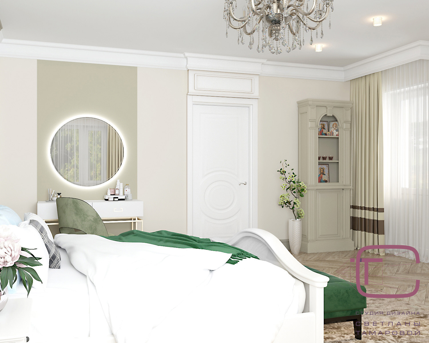 Дизайн-проект квартиры 210 кв.м в “ЖК Олимп”, ул. Мира 74Б г.Пенза