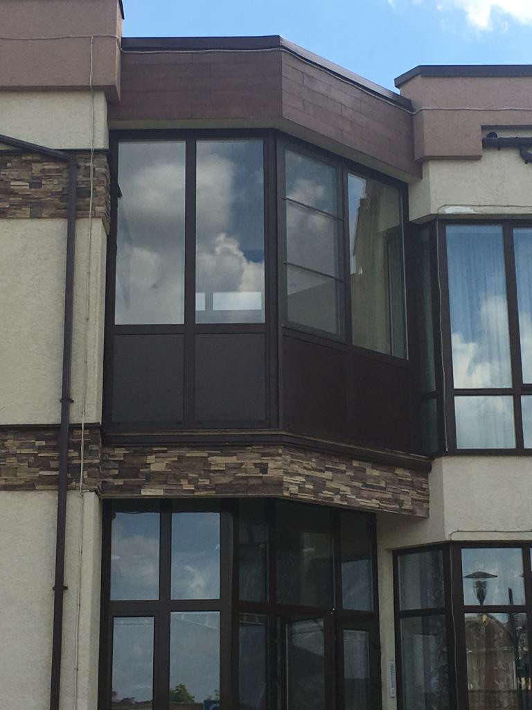 Остекление коттеджей