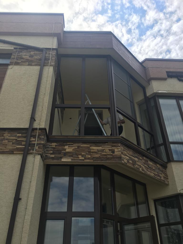 Обложка проекта: Остекление коттеджей