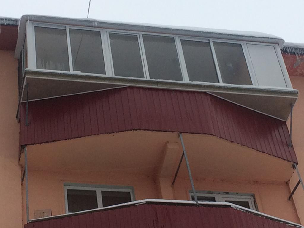 Остекление балконов и лоджий. вынос балконов