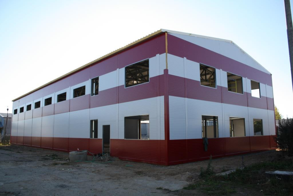 Строительство здания из ЛСТК