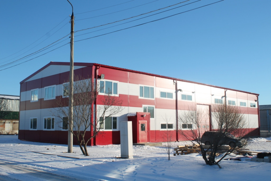 Строительство здания из ЛСТК