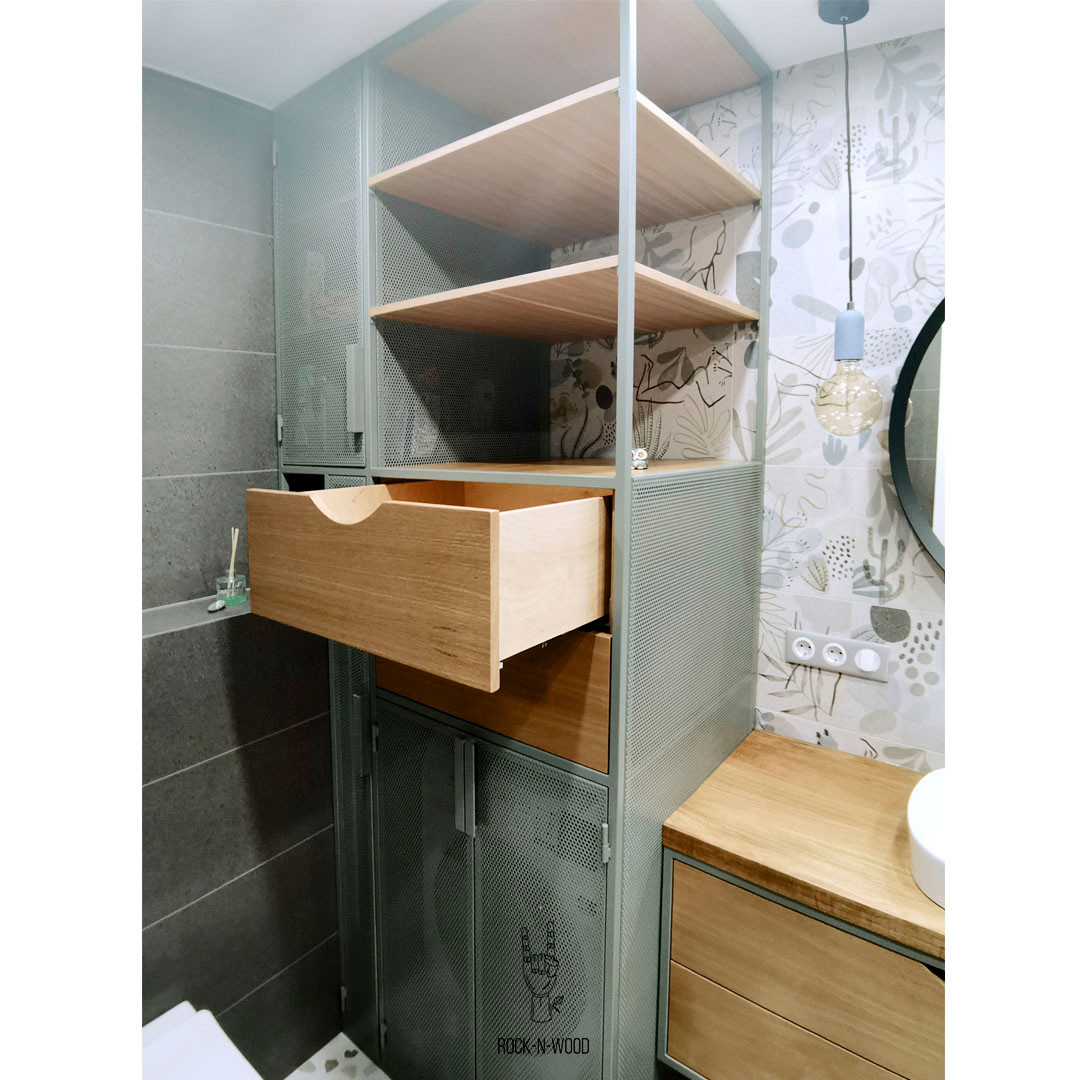 Система хранения и тумба в ванную комнату