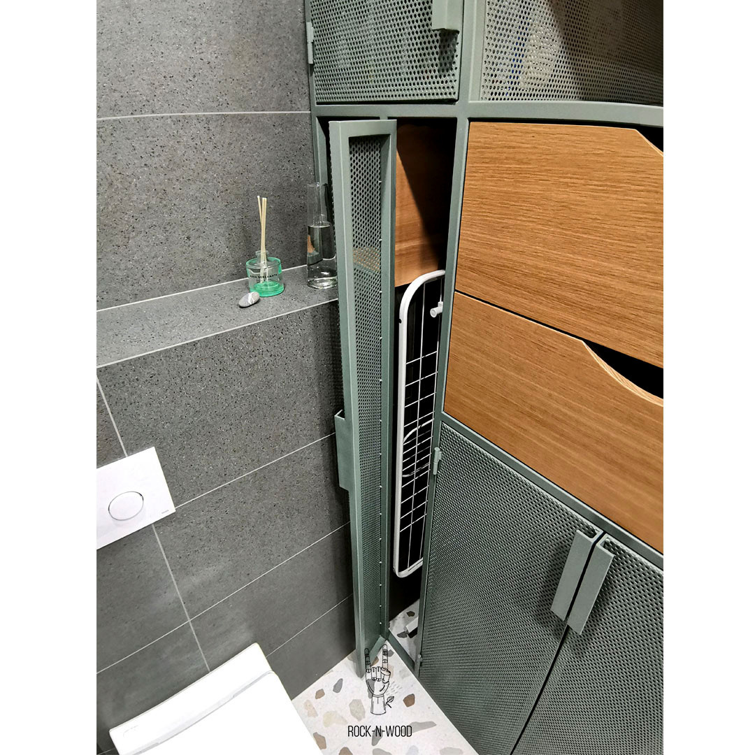 Система хранения и тумба в ванную комнату