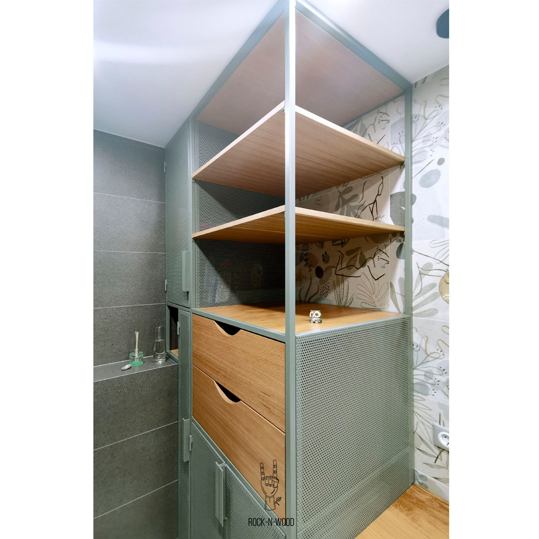 Система хранения и тумба в ванную комнату