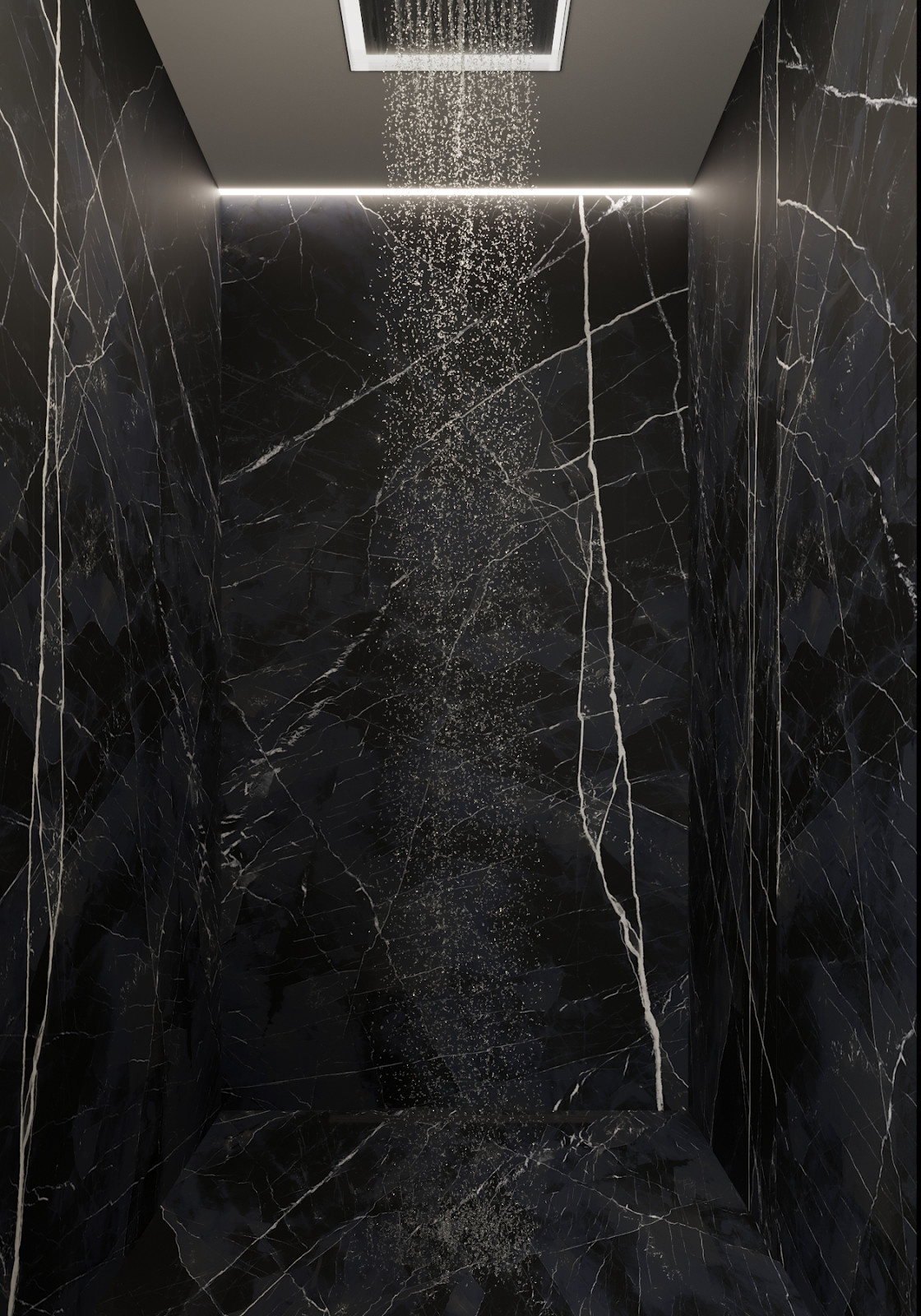 Душевая зона