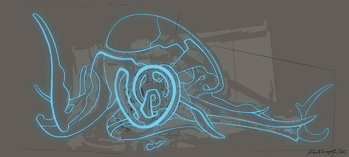 Обложка проекта: настенная скульптура