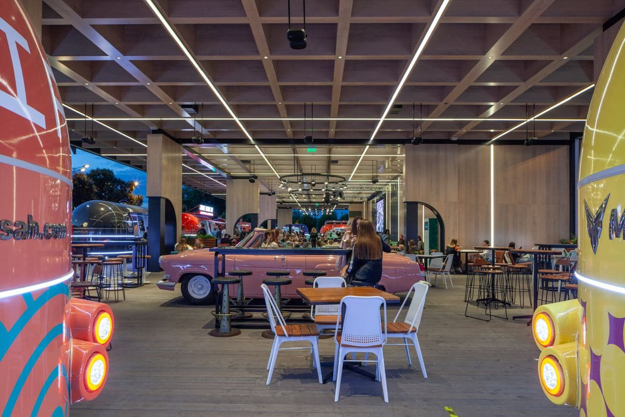 Рестопаркинг в Парке Горького