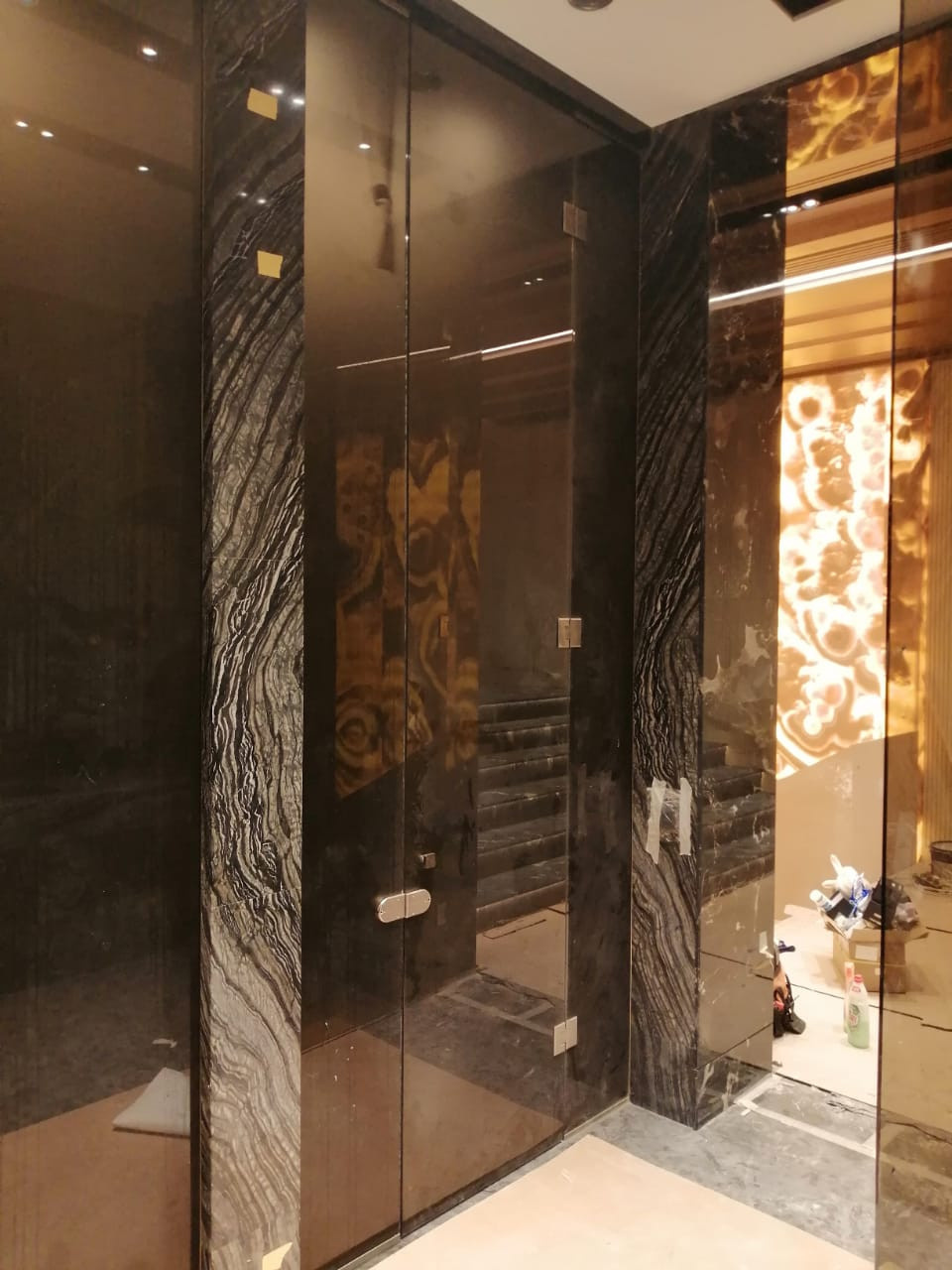 Стеклянные контсрукции в частном доме