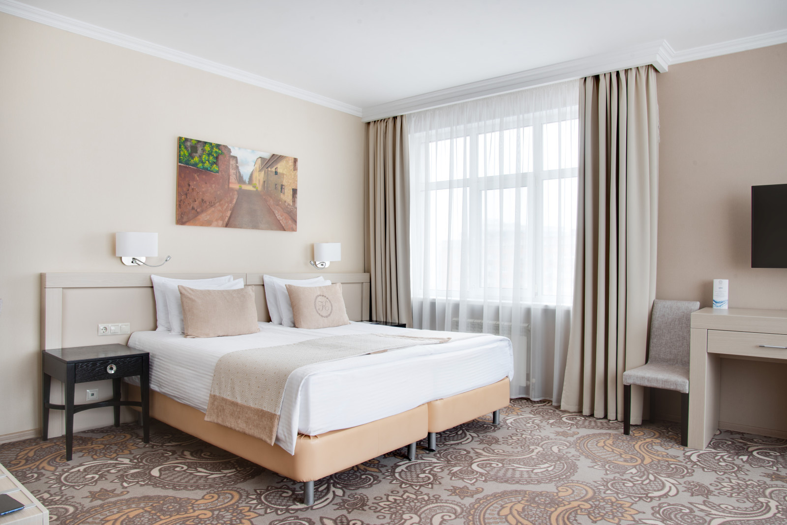 Съемка  интерьеров и номерного фонда для Кулибин Парк отель & SPA