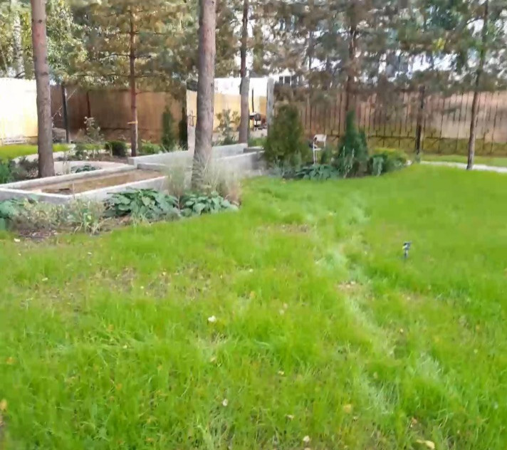 Геометрия в лесу Благоустройство и озеленение сада у исторического дома в центре