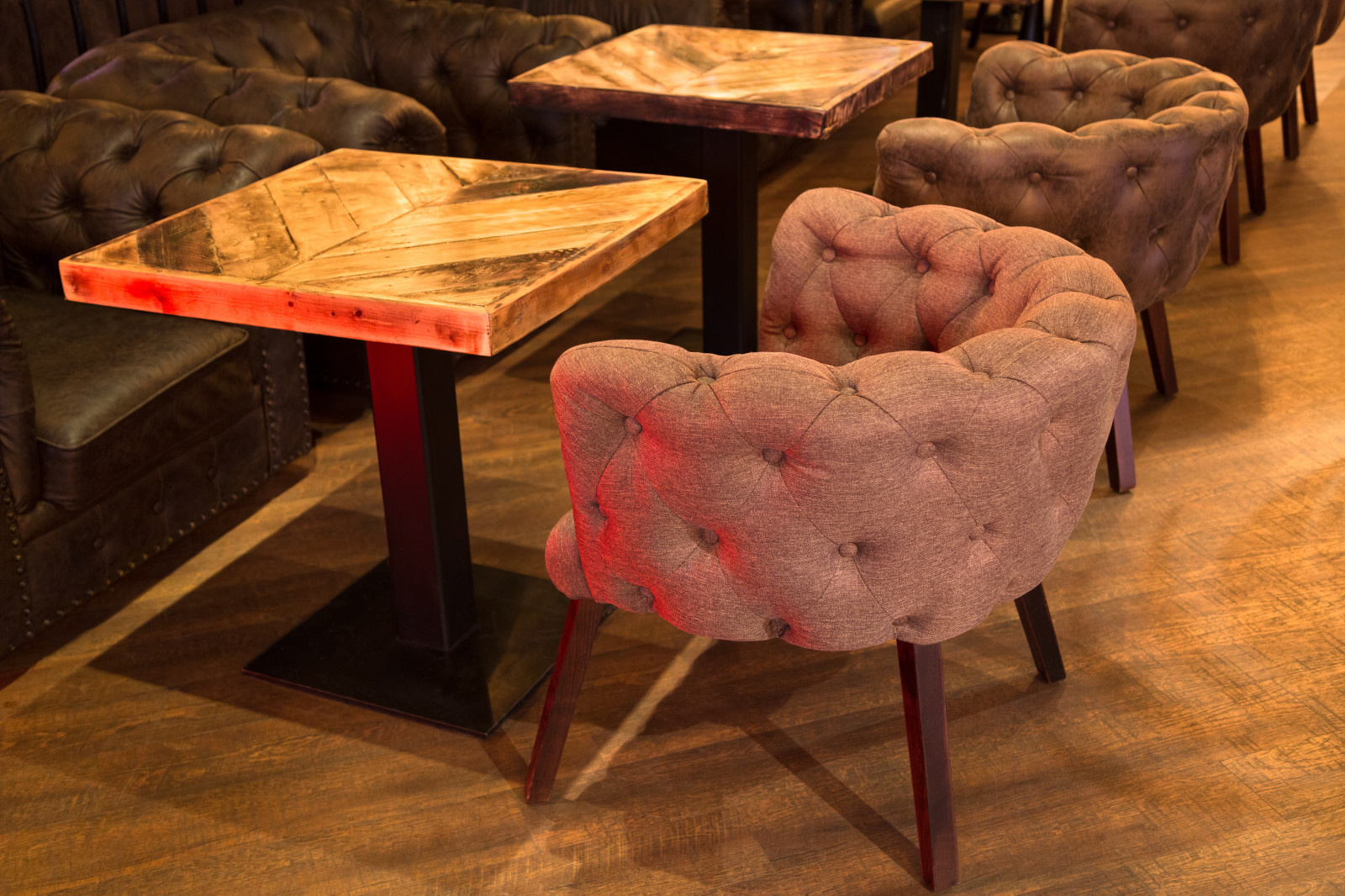 наша мебель в ресторанах