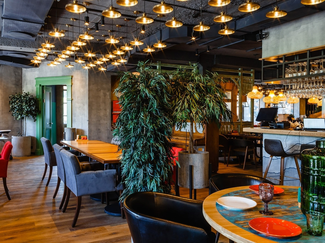 наша мебель в ресторанах