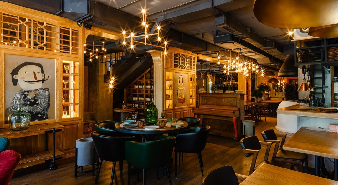 наша мебель в ресторанах