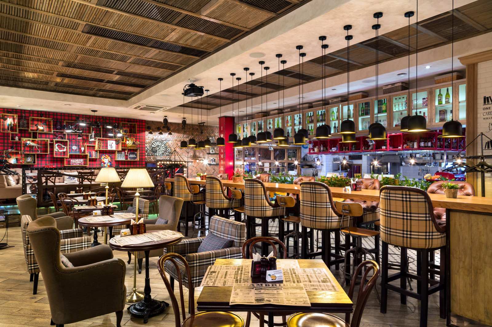 наша мебель в ресторанах