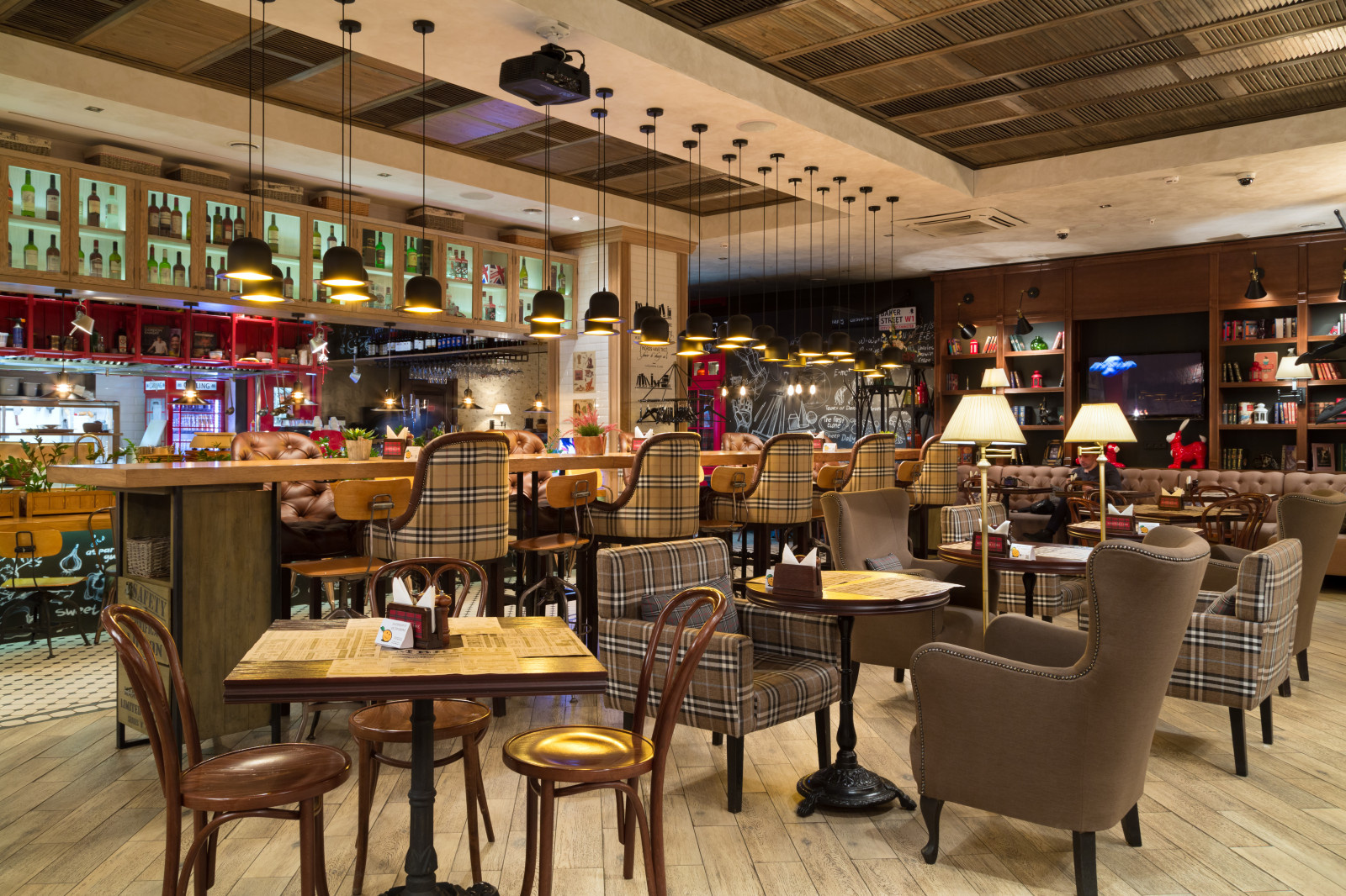 наша мебель в ресторанах