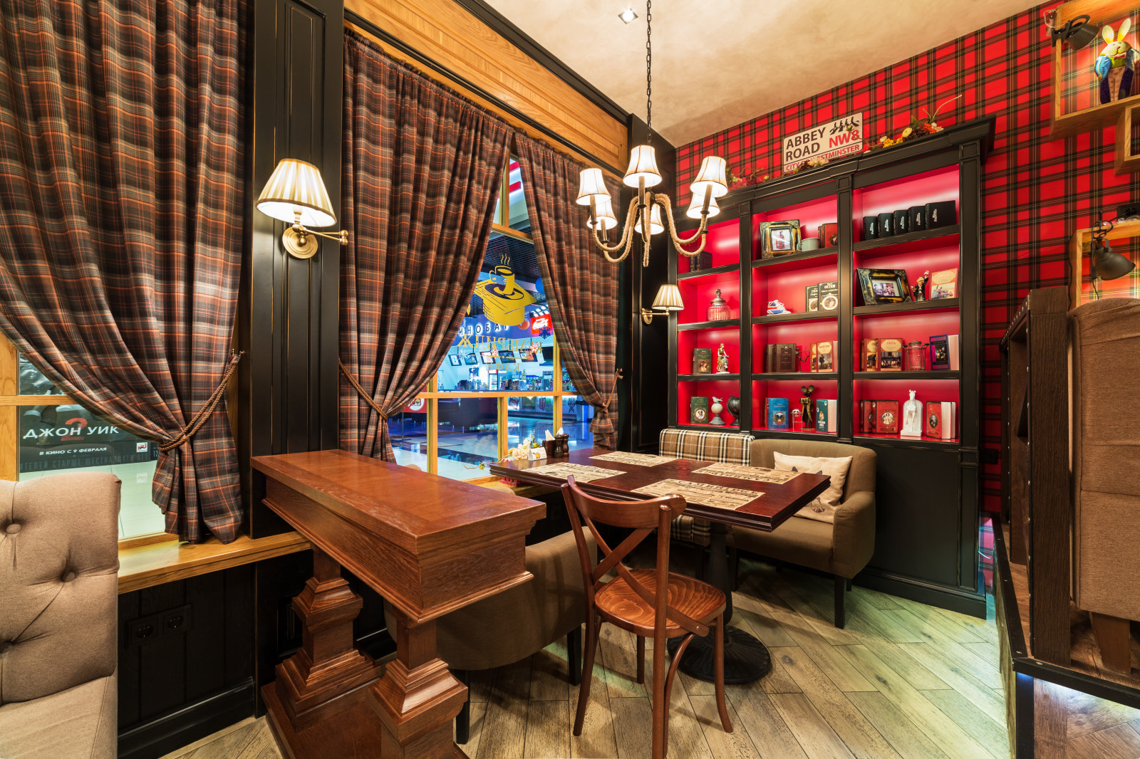 наша мебель в ресторанах