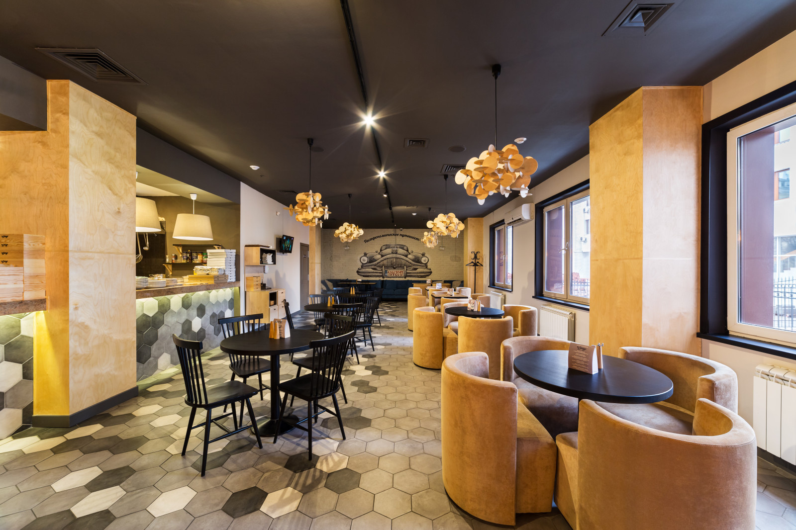 наша мебель в ресторанах