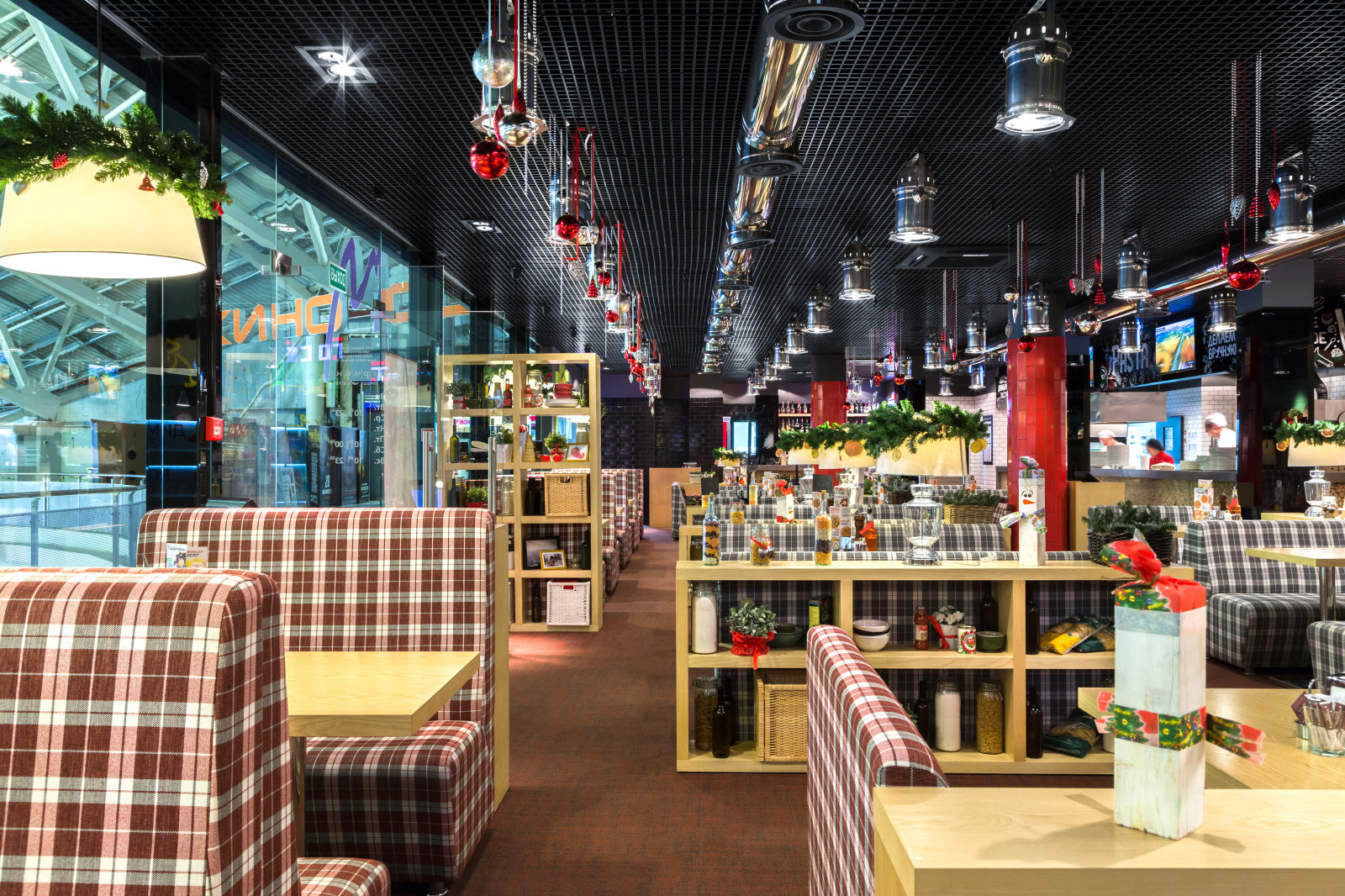 наша мебель в ресторанах