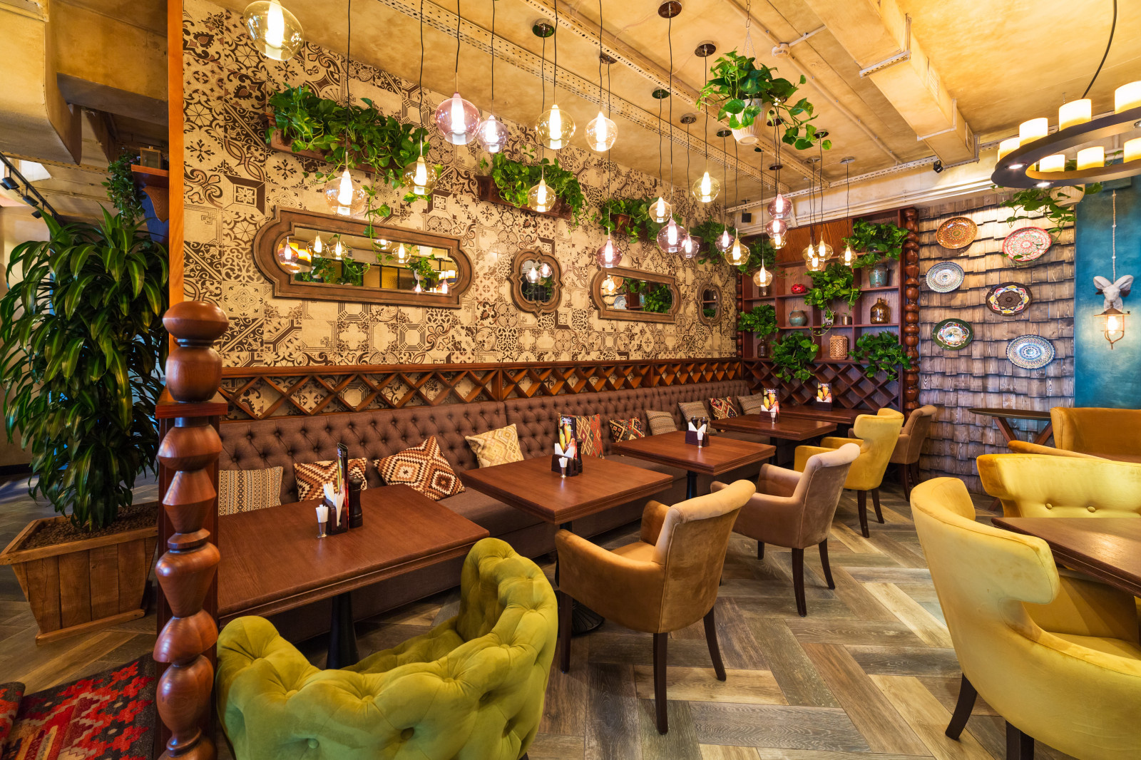 наша мебель в ресторанах