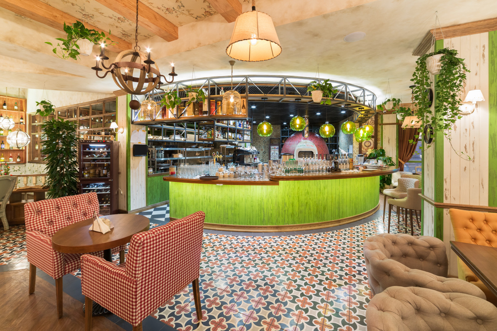 наша мебель в ресторанах