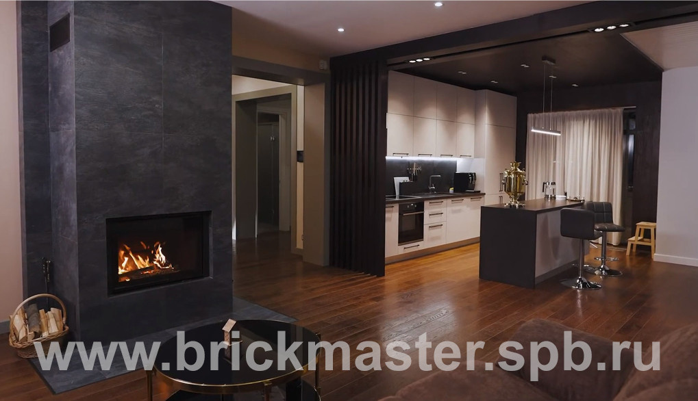 "Альпийское шале" в Рощино, дом площадью 310 кв. м.