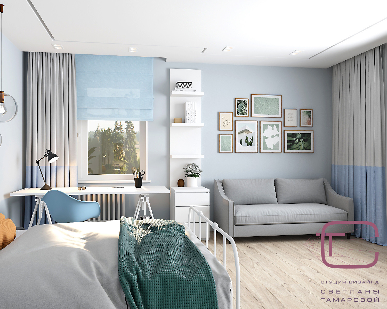 Дизайн-проект квартиры 210 кв.м в “ЖК Олимп”, ул. Мира 74Б г.Пенза