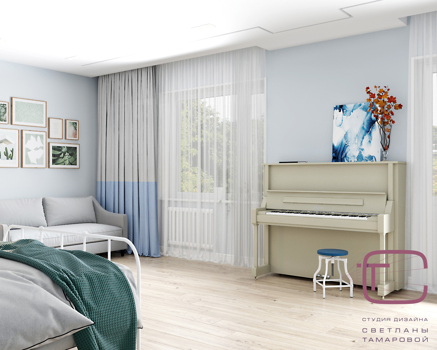 Дизайн-проект квартиры 210 кв.м в “ЖК Олимп”, ул. Мира 74Б г.Пенза