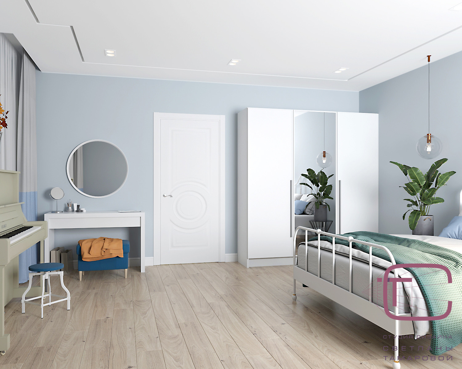 Дизайн-проект квартиры 210 кв.м в “ЖК Олимп”, ул. Мира 74Б г.Пенза