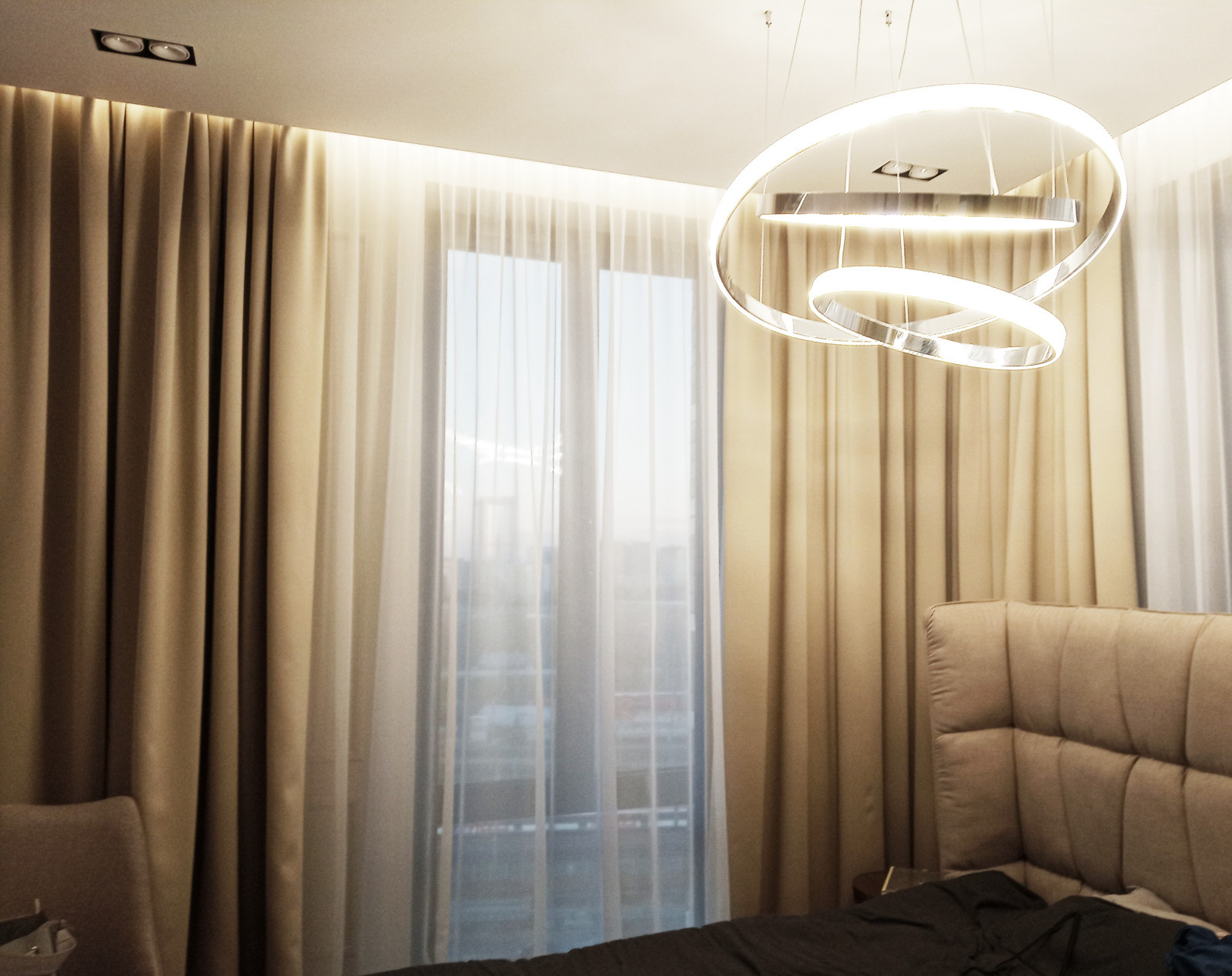 Шторы для спальни из блэкаута