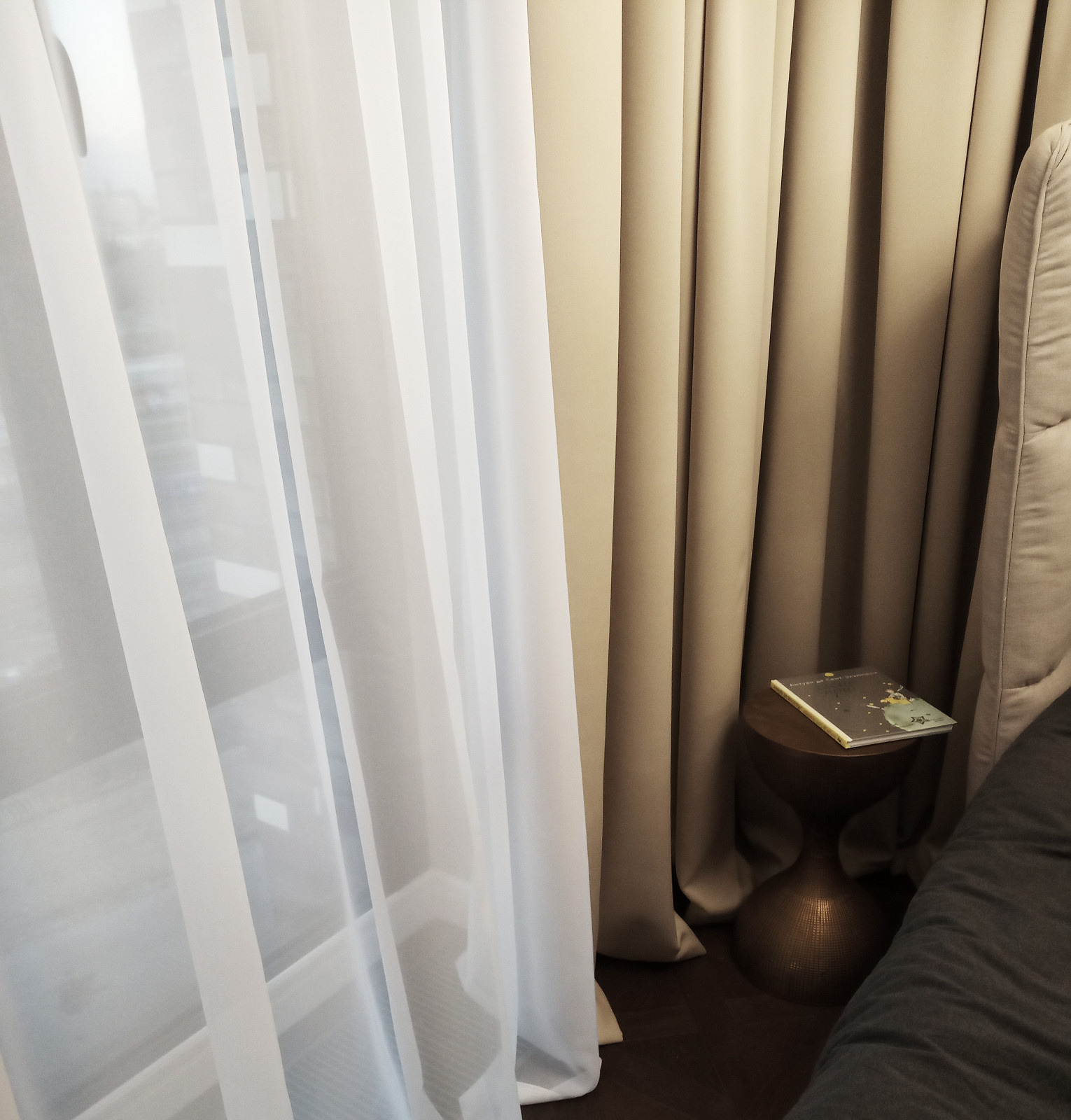 Шторы для спальни из блэкаута