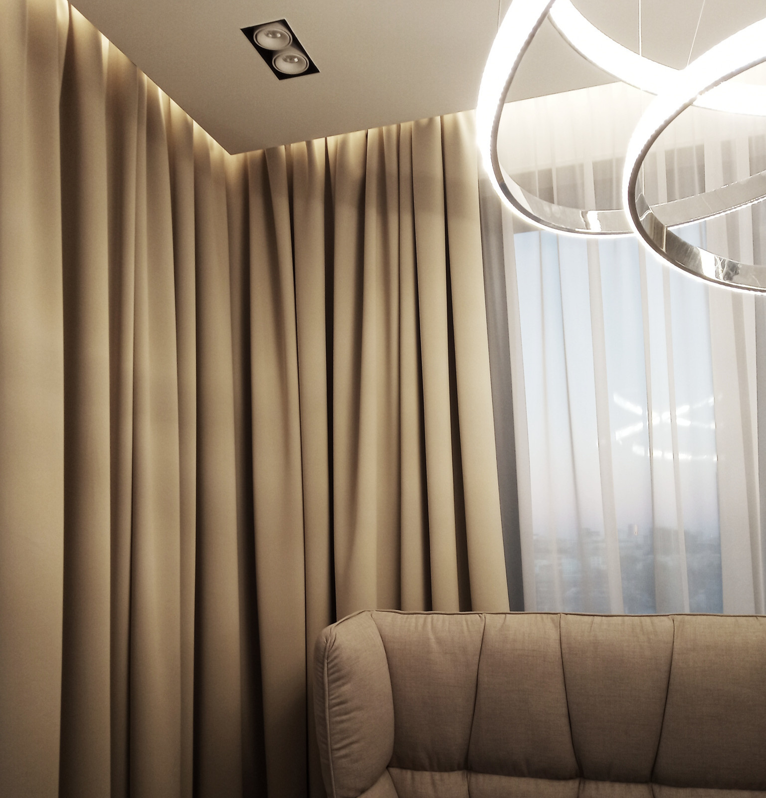 Обложка проекта: Шторы для спальни из блэкаута