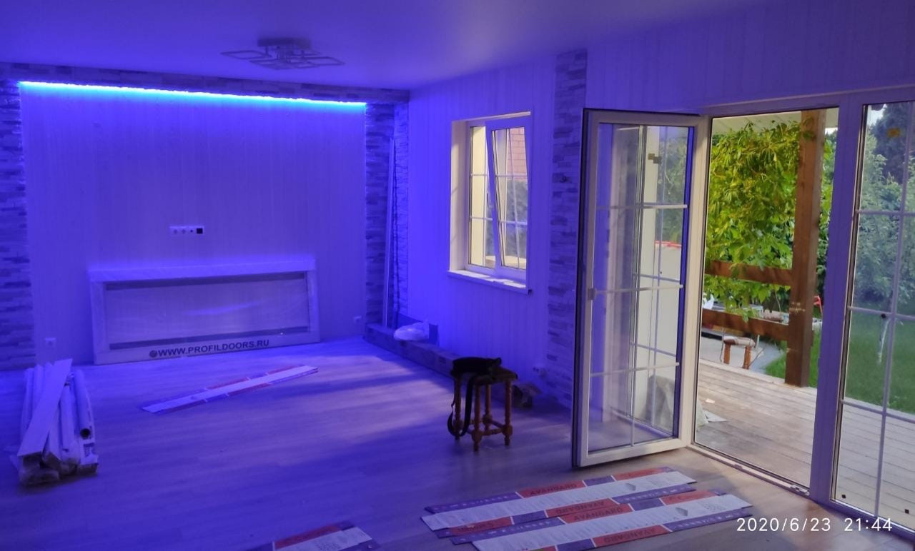 Фото готового интерьера детской комнаты г. Дедовск