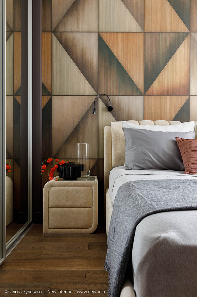 Интерьер квартиры в серых оттенках - 60 м²