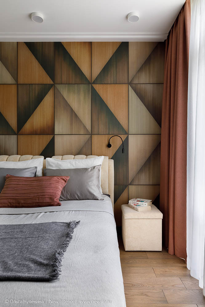 Интерьер квартиры в серых оттенках - 60 м²