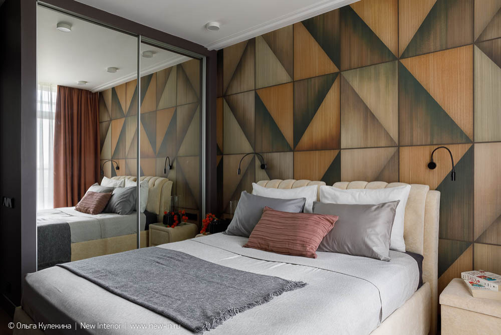 Интерьер квартиры в серых оттенках - 60 м²